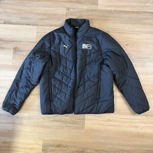 Puma Formula 1 Heineken Silver Las Vegas Grand Prix Black Puffy Jacket Size XXL